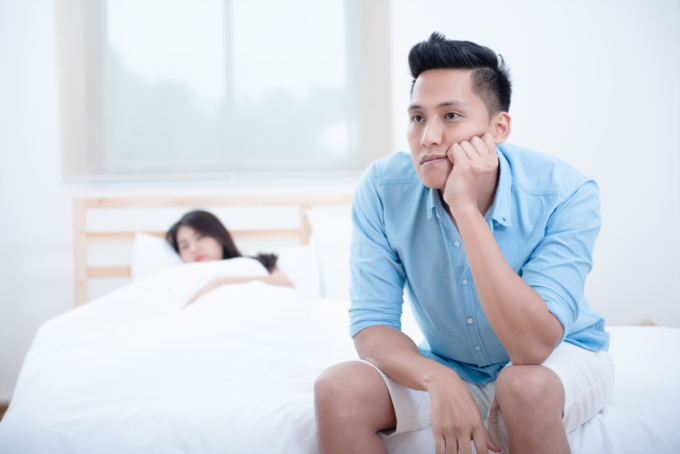 Suy giảm chức năng tình dục ảnh hưởng tình cảm cặp đôi. Ảnh: Shutterstock