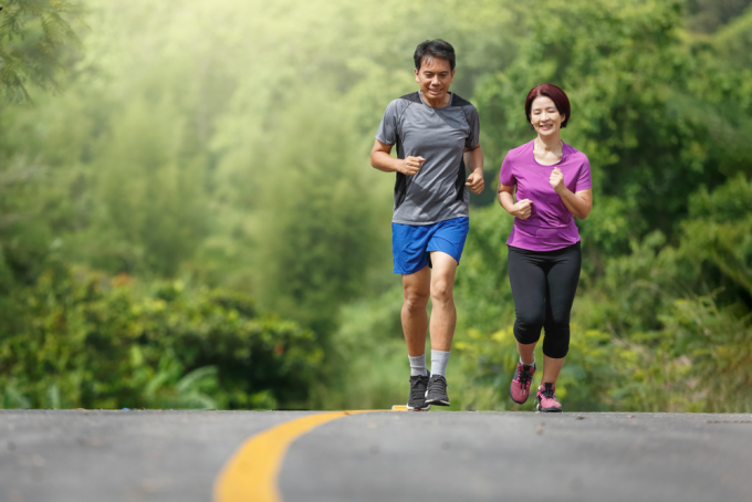 Chạy bộ mỗi ngày giúp tăng cường sức khỏe, kéo dài tuổi thọ. Ảnh: Shutterstock