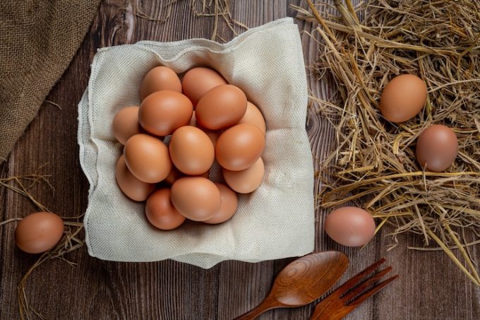 Trứng giàu protein, canxi, vitamin B12. Ảnh: Freepik