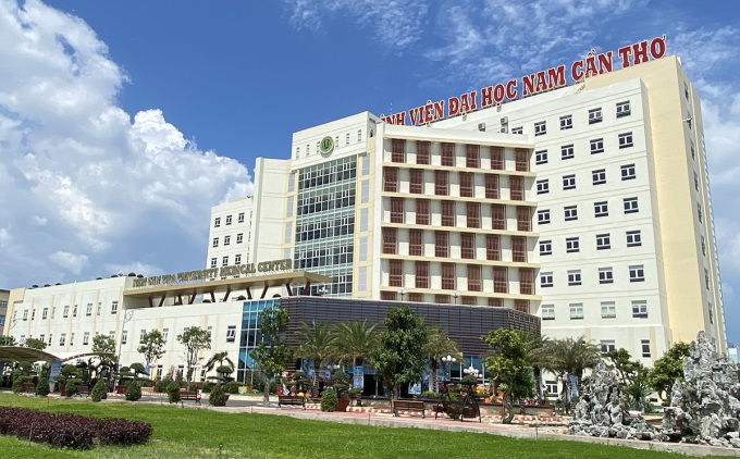 Bệnh viện đại học Nam Cần Thơ tại quận Cái Răng. Ảnh: Nguyên Anh