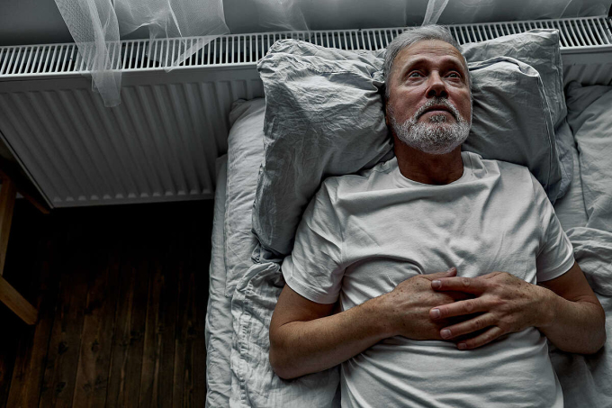 Hình ảnh minh họa chứng trầm cảm ở người cao tuổi. Ảnh: Shutterstock
