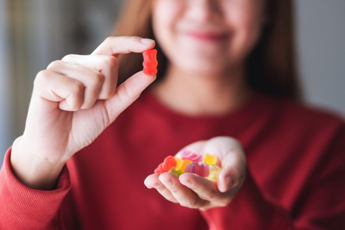 Kẹo dẻo có nhiều vị và màu sắc, không phải là món ăn vặt có lợi. Ảnh: Shutterstock